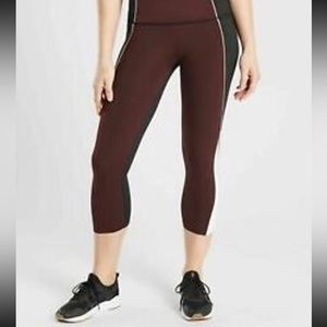 Athleta Velocity Colorblock Capri TALL